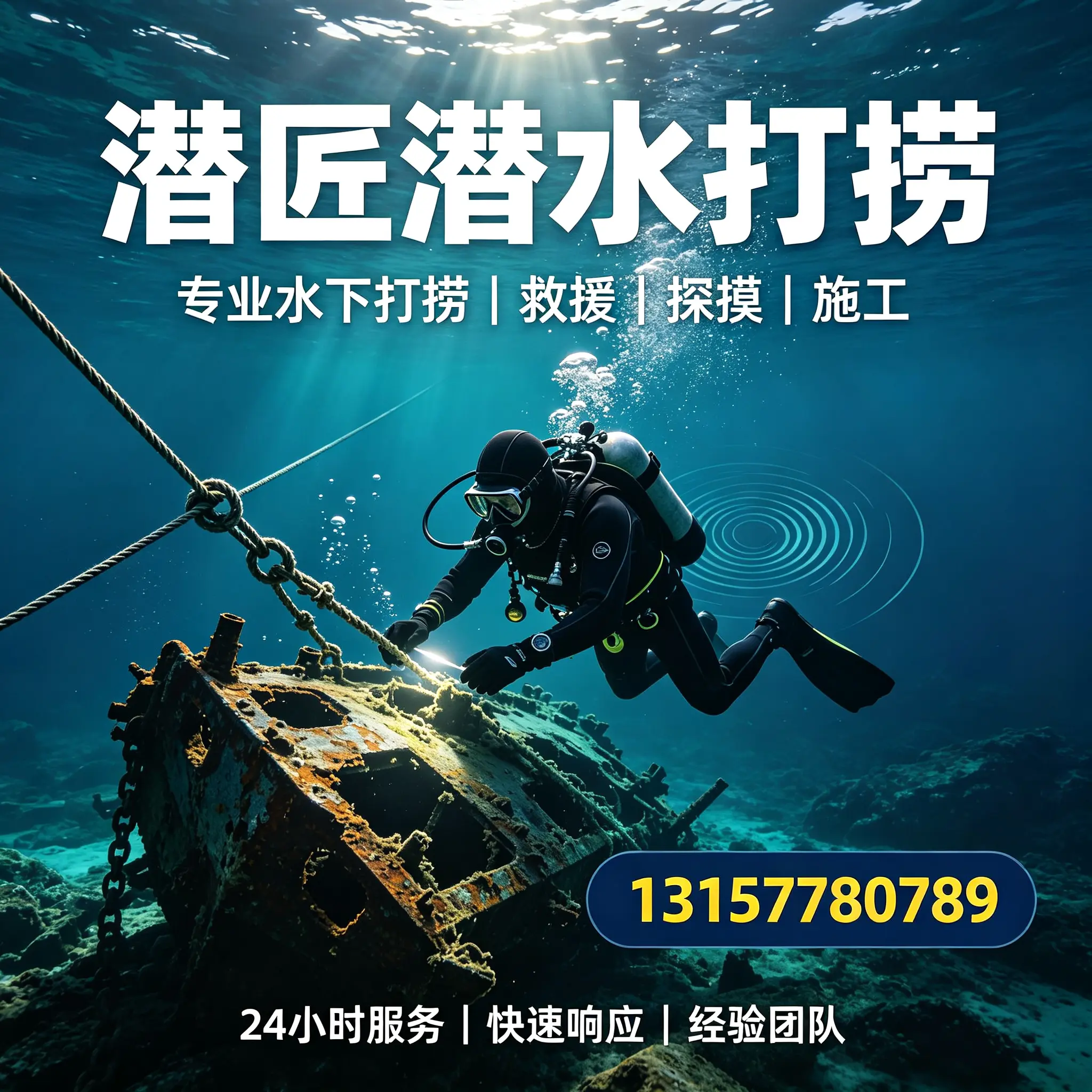 临沧水下打捞作业服务产品